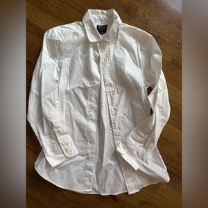 Jcrew Ludlow Boy’s White Button-up Shirt size 6-7